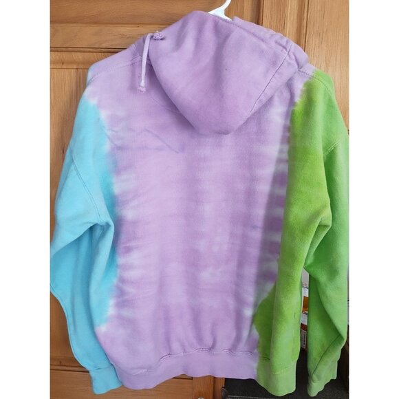 Jake Paul by FanJoy Co Cotton Blend Tie Dye Pullover Hoodie M Y2K Indie - Picture 3 of 4